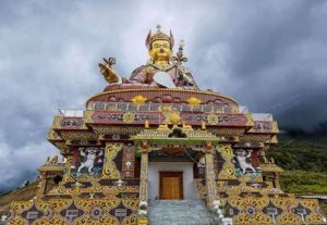 A statue of Padmasambhava, also known as Guru Rinpoche, in Lhuntse, Bhutan. From wikipedia.org