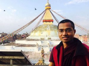 Venerable Upali Sraman. Photo by Robert Amoils