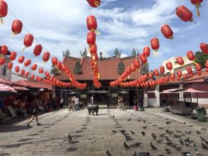 The entrance to Kong Hock Keong. Photo by the author