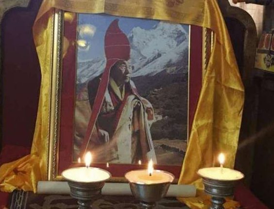 Ngawang Tenzin Jangpo Rinpoche, 1935–2020. From nepaltimes.com