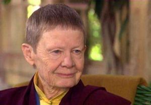 Ani Pema Chödrön. From blog.sivanaspirit.com