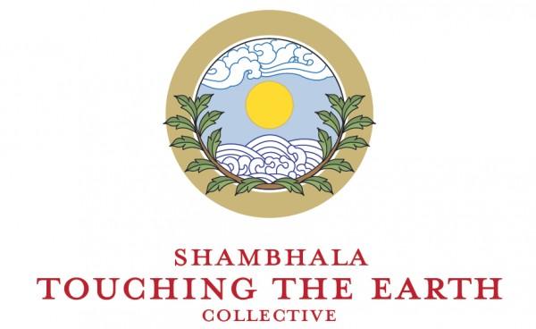 Logo for Shambhala touching the earth collective