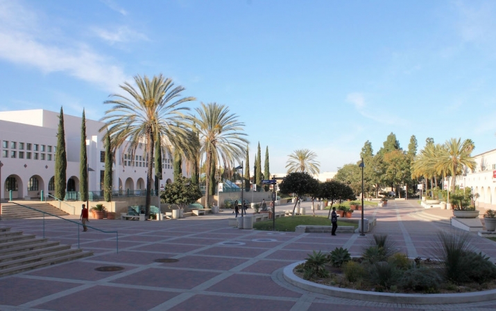 SDSU Campus. Photo by Abigail Cervantes